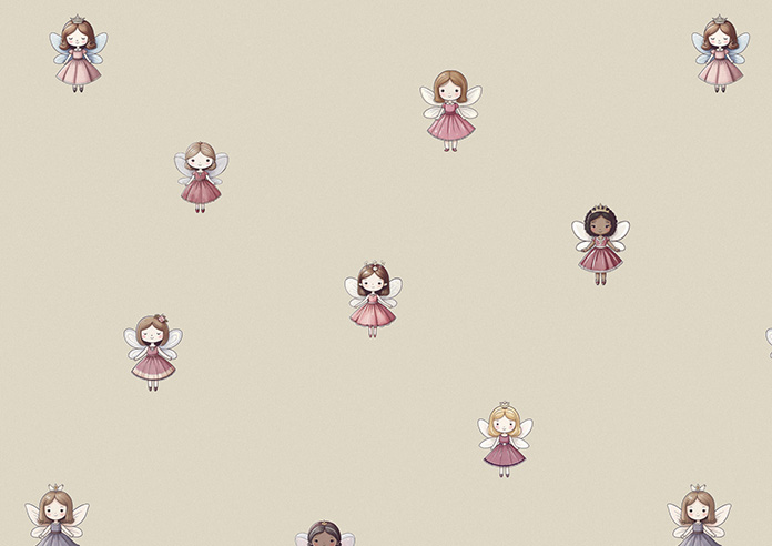 Fairy Cakes, Fairy Friends Sponge - Made to Measure Curtains - Image 8